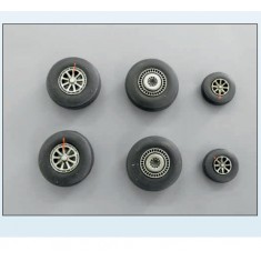 1/72 Wheels for Lockheed C-121 Constelation