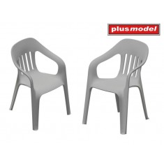 1/35 Plastic Chairs (4pcs)