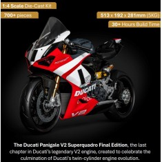 1/4 Ducati Panigale V2 Superquadro Final Edition Motorcycle