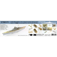 1/200 Bismarck 1941 Ultimate "Advanced" Detail-Up Set for Trumpeter kit