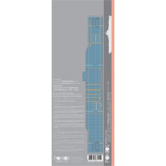 1/350 USS CV-10 Yorktown Blue Wooden Deck set Type 1 1944 for Trumpeter CV-10/CV-13 kit