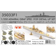 1/350 Admiral Graf Spee Detail up set for Trumpeter kits