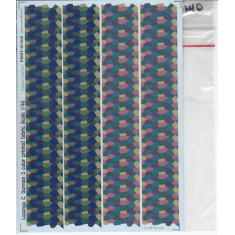 1/48 Lozenge C. German 5 colour printed fabric Decals