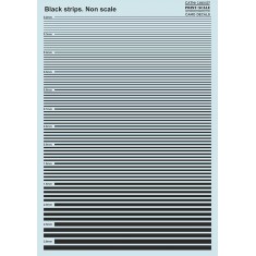 Black Strips Decals