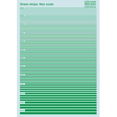 Green Strips Decals
