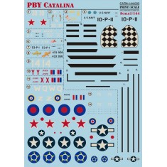 1/144 PBY Catalina Decals