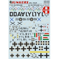 1/144 Junkers Ju-52 Decals