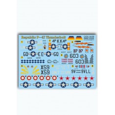 1/144 Republic P-47 Thunderbolt Decals
