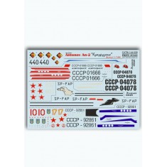 1/144 Antonov An-2 Decals