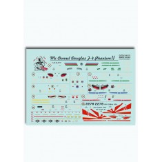 1/144 McDonnell Douglas F-4 Phantom II in Viet Nam War Decals