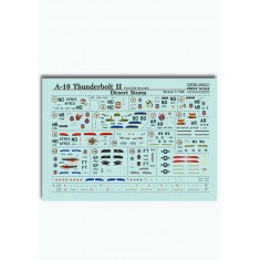 1/144 A-10 Thunderbolt II Decals