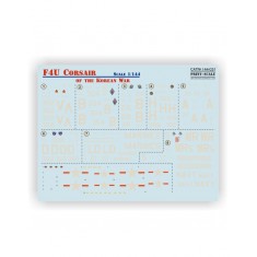 1/144 Korean War F4U Corsair Decal