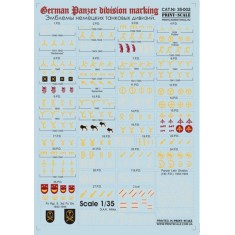 1/35 Emblems Tank Division of Germany 1939-1945 Part.2 Decals