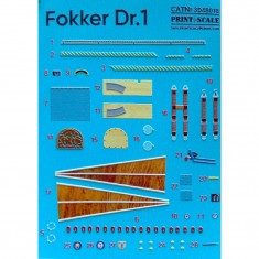 1/48 Fokker Dr.1 Cockpit 3D Decal