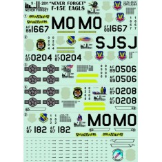 1/48 McDonnell Douglas F-15E Strike Eagles (Part 2) Decals