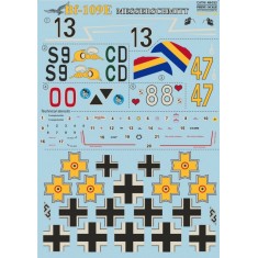 1/48 Messerschmitt Bf 109E (Part 2) Decals