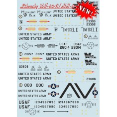1/48 Sikorsky UH-60A Black Hawk/MH-60G Pave Hawk Decals