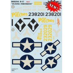 1/48 Boeing B-17 Flying Fortress Decals Part 1