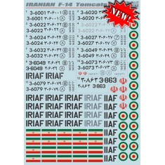 1/48 Iranian Grumman F-14 Tomcat Decals