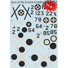 1/48 Aces of the Legion Condor Decals Part 1 