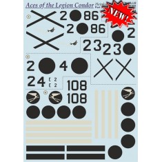1/48 Aces of the Legion Condor Decals Part 2 