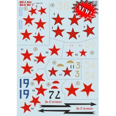 1/48 WWII MiG-3 Aces Decals 