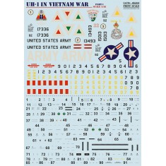 Decals for 1/48 Bell UH-1 in Viet Nam War Part 1