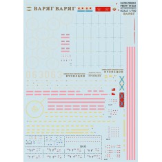 1/700 Wet Decals - Russian Aircraft Carrier Admiral Kuznetsov