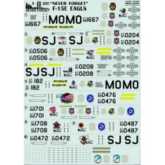 1/72 McDonnell Douglas F-15E Strike Eagle Decals