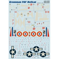 1/72 Grumman F6F Hellcat Decals