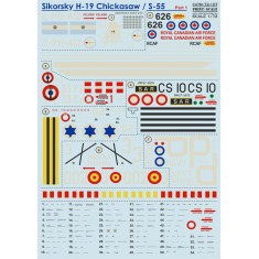 1/72 Sikorsky H-19 Decals Part 1