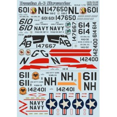 1/72 Douglas A-3 Skywarrior Decals