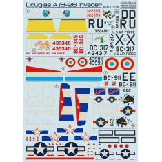 1/72 Douglas A-26 Invader Decals