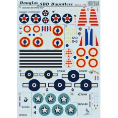 1/72 Douglas SBD Dauntless Decals