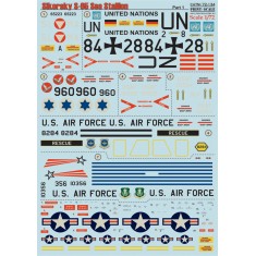 1/72 Wet Decals - Sikorsky S-65 Sea Stallion Part 1 (1 sheet)