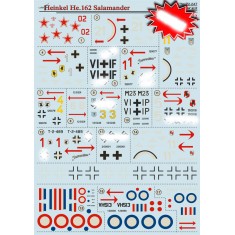 1/72 Heinkel He.162 Salamander Decals