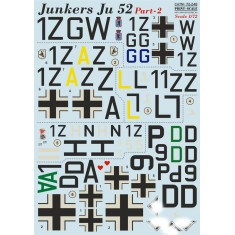 1/72 Junkers Ju 52 Decals Part 2