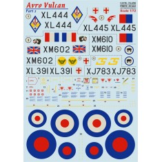 1/72 Avro Vulcan Decals Part 2