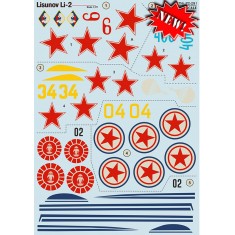 1/72 Lisunov Li-2 Decals 
