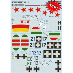 1/72 Messerschmitt Me.210 Me.410 Hornisse Decals