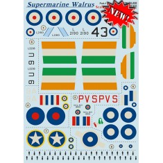 1/72 Supermarine Walrus Part.1 Decals