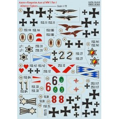 1/72 WWI Austro-Hungarian Aces Part.1 - Albatros-Fighters Decals