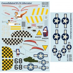 1/72 Consolidated B-24 Liberator Decals