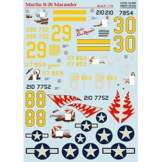 1/72 Martin B-26 Marauder Decals