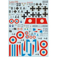 Decals for 1/72 French Flying Boat Loire 130