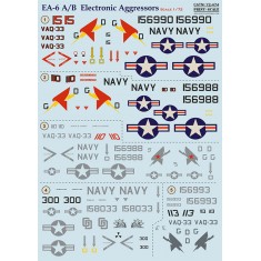 Decal for 1/72 Grumman EA-6A Intruder Electronic Aggressor