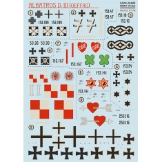 1/72 Albatros D.III (OEFAG) Decal