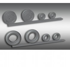 1/32 McDonnell Douglas Phantom F-4 3D-printed Wheels