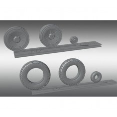 1/48 P-47 D25 Thunderbolt Rubber Wheels