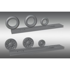 1/72 General Dinamics F-16 Fightin Falcon Wheels